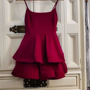Wine mini dress.NWT